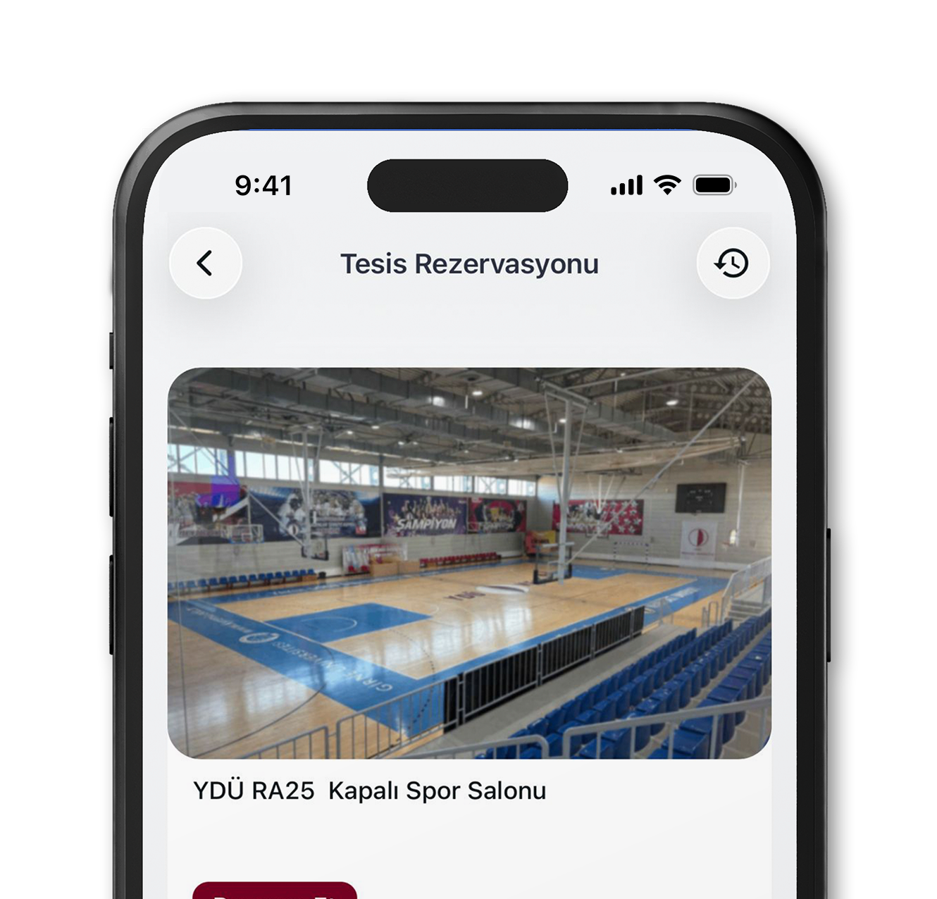 Screen shots of the application 4